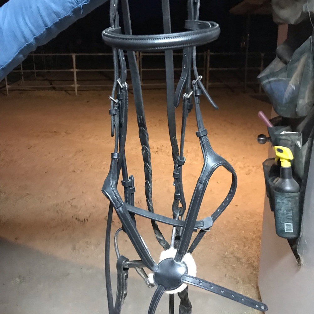 Figure 8 noseband bridle